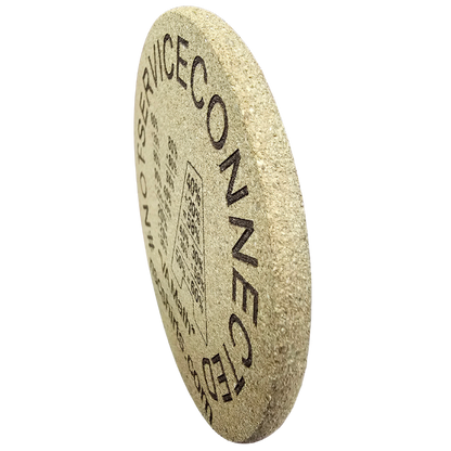 Not Service Connected Laser Engraved Cork Coaster