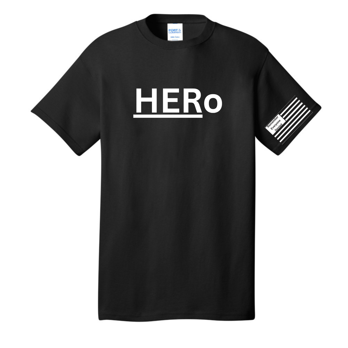 HERo T-Shirt - Black Front