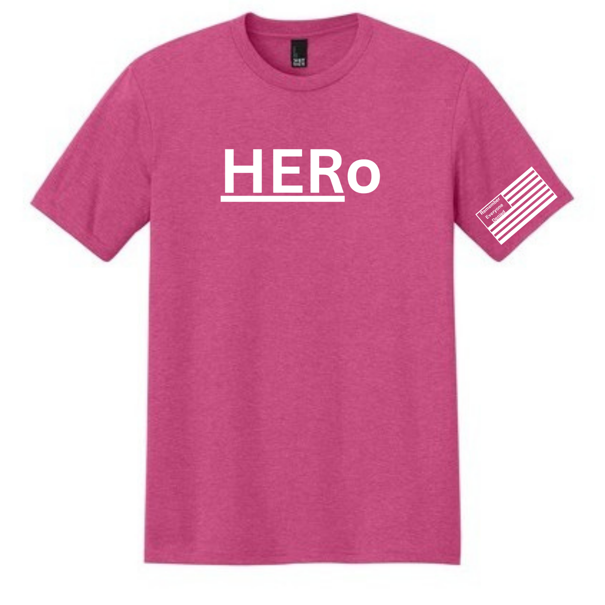 HERo T-Shirt - Fuchsia Frost Front