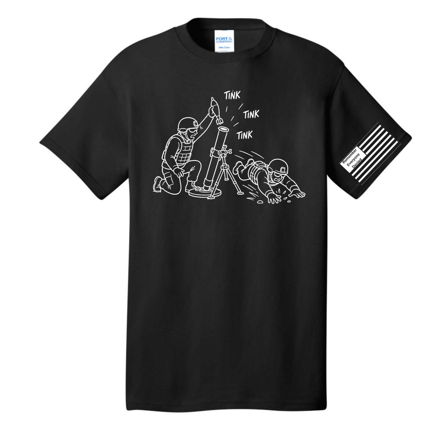 Tink Tink T-Shirt - Black Front