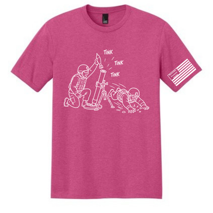 Tink Tink T-Shirt - Fuchsia Frost Front