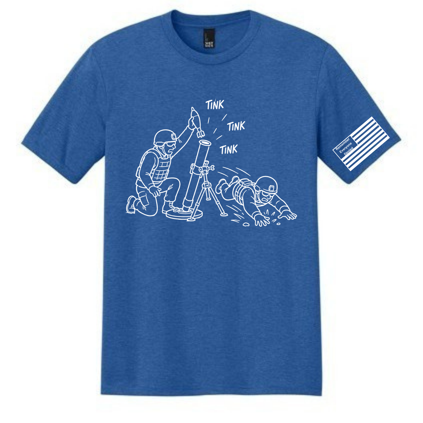Tink Tink T-Shirt - Royal Frost Front